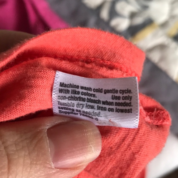 3/$15 Nice color block a.n.a tee shirt with pocket - Picture 8 of 9